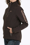 Rose Gold Logo Softshell Women's Jacket by Cinch®