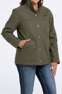 Olive Wooly Women's Jacket by Cinch®