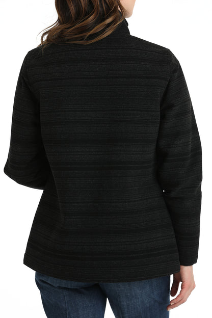 Black Wool Blend Women's Jacket by Cinch®