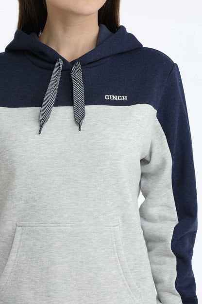 Navy & Grey Women's Hoodie by Cinch®