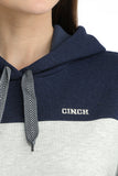 Navy & Grey Women's Hoodie by Cinch®