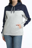Navy & Grey Women's Hoodie by Cinch®