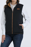 Reversible Heather Brown Women's Vest by Cinch®