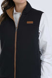 Reversible Heather Brown Women's Vest by Cinch®