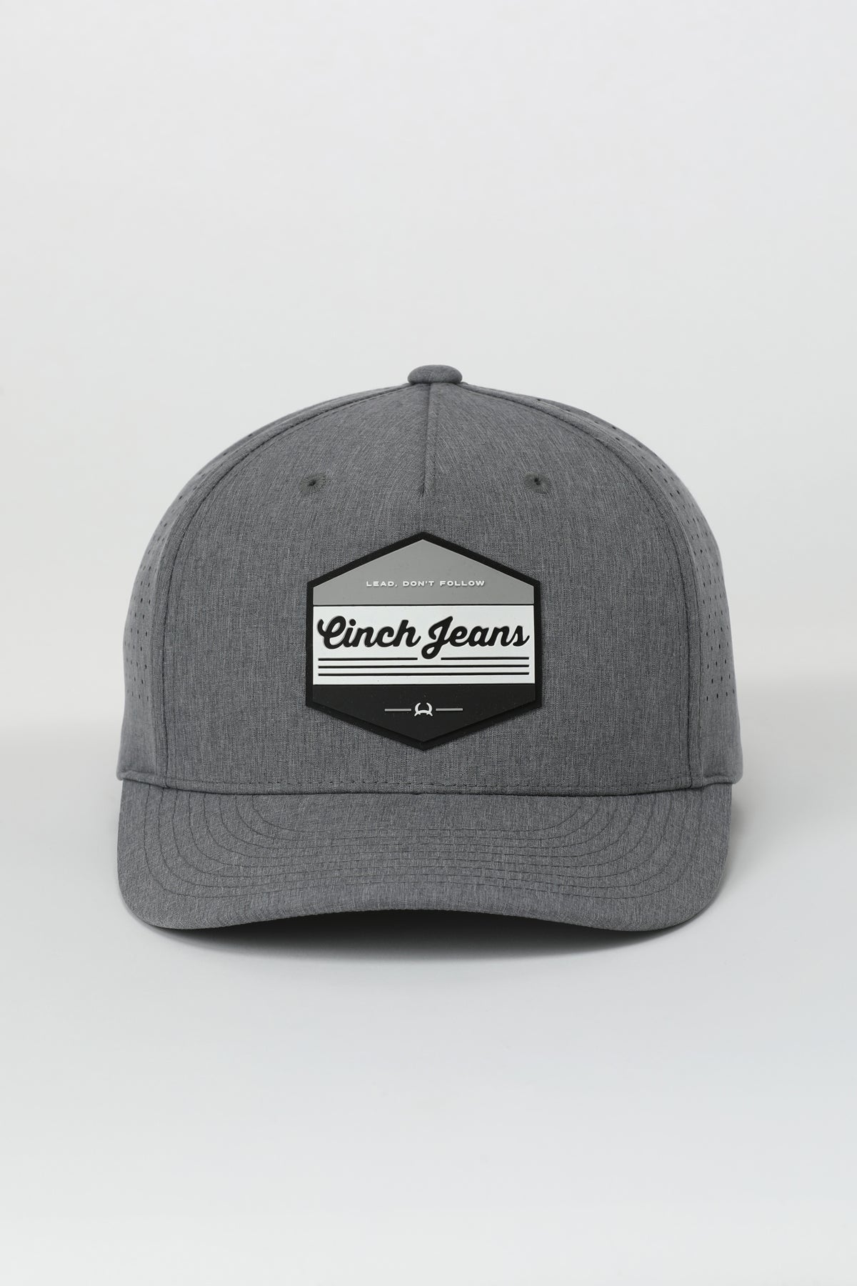 Grey FlexFit® Patch Cap by Cinch®