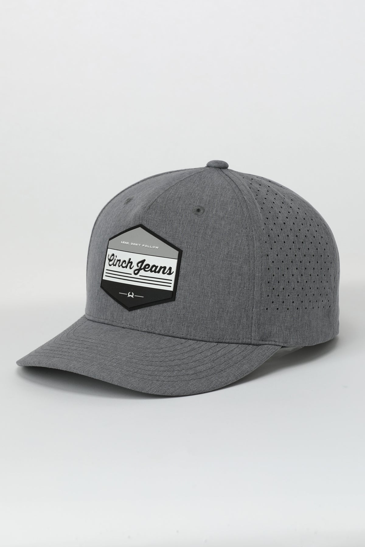Grey FlexFit® Patch Cap by Cinch®