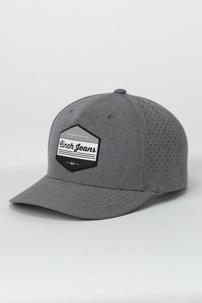 Grey FlexFit® Patch Cap by Cinch®