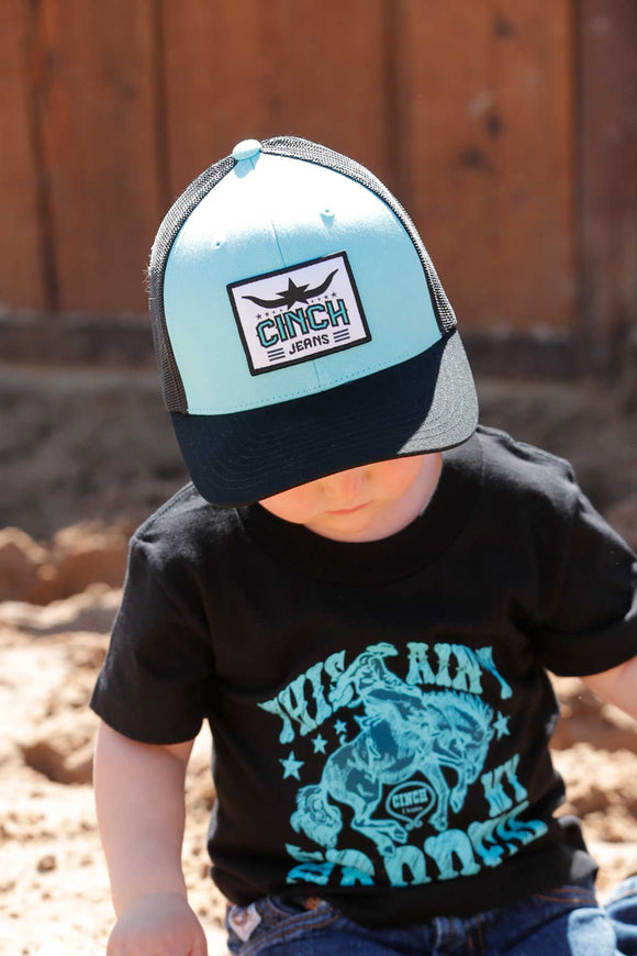 Turquoise Patch Youth Cap by Cinch®