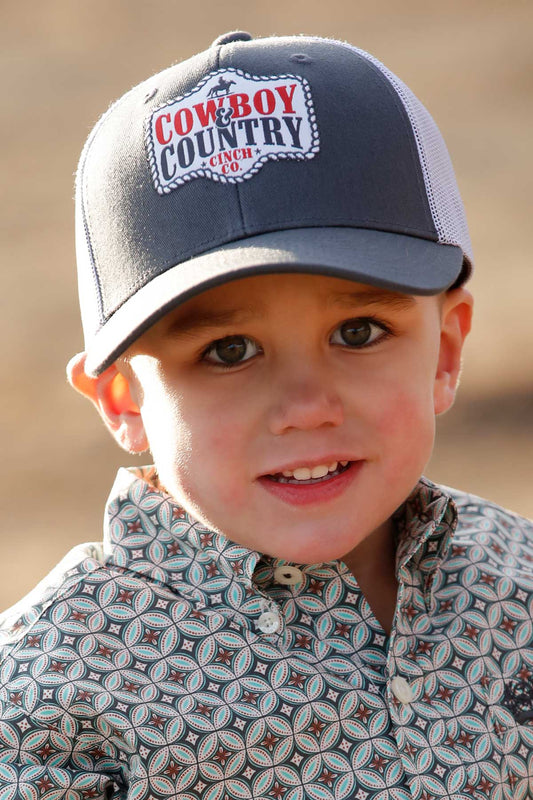 'Cowboy & Country' Youth Patch Cap by Cinch®