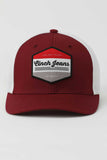 Cherry Red Flexfit® Patch Cap by Cinch®