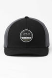 Black & Charcoal Flexfit® Patch Cap by Cinch®