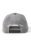 Grey Steer Skull Patch Cap by Cinch®