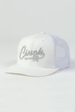 White Branded Cap by Cinch®
