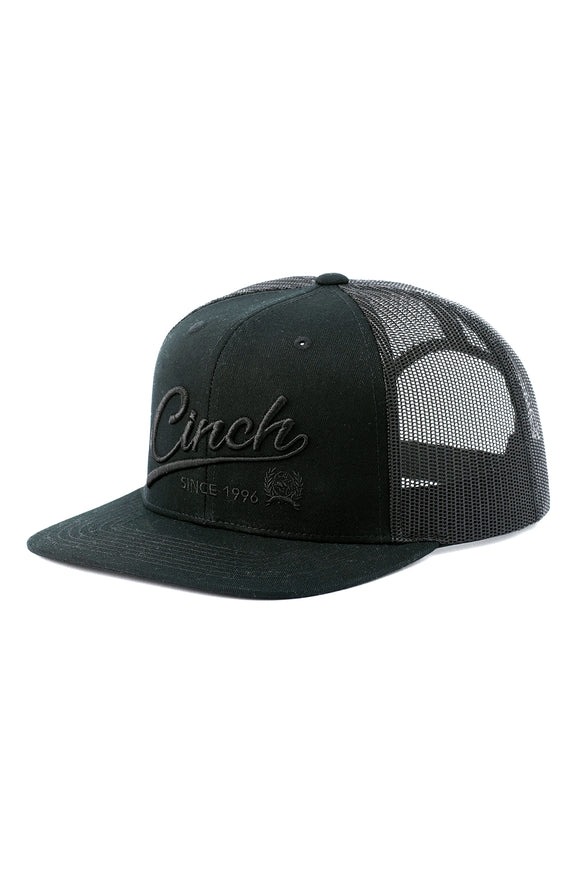 Black High Profile Cap by Cinch®