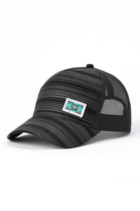 Charcoal Stripe Women's Cap by Cinch®