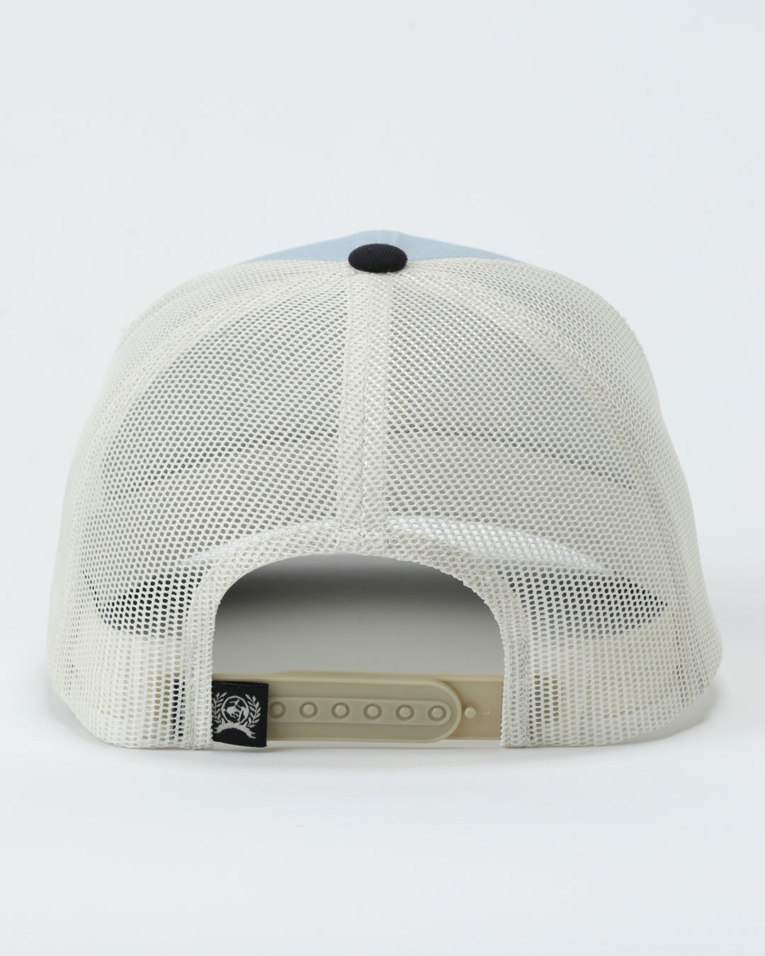 white Cinch brand baseball cap on a white background