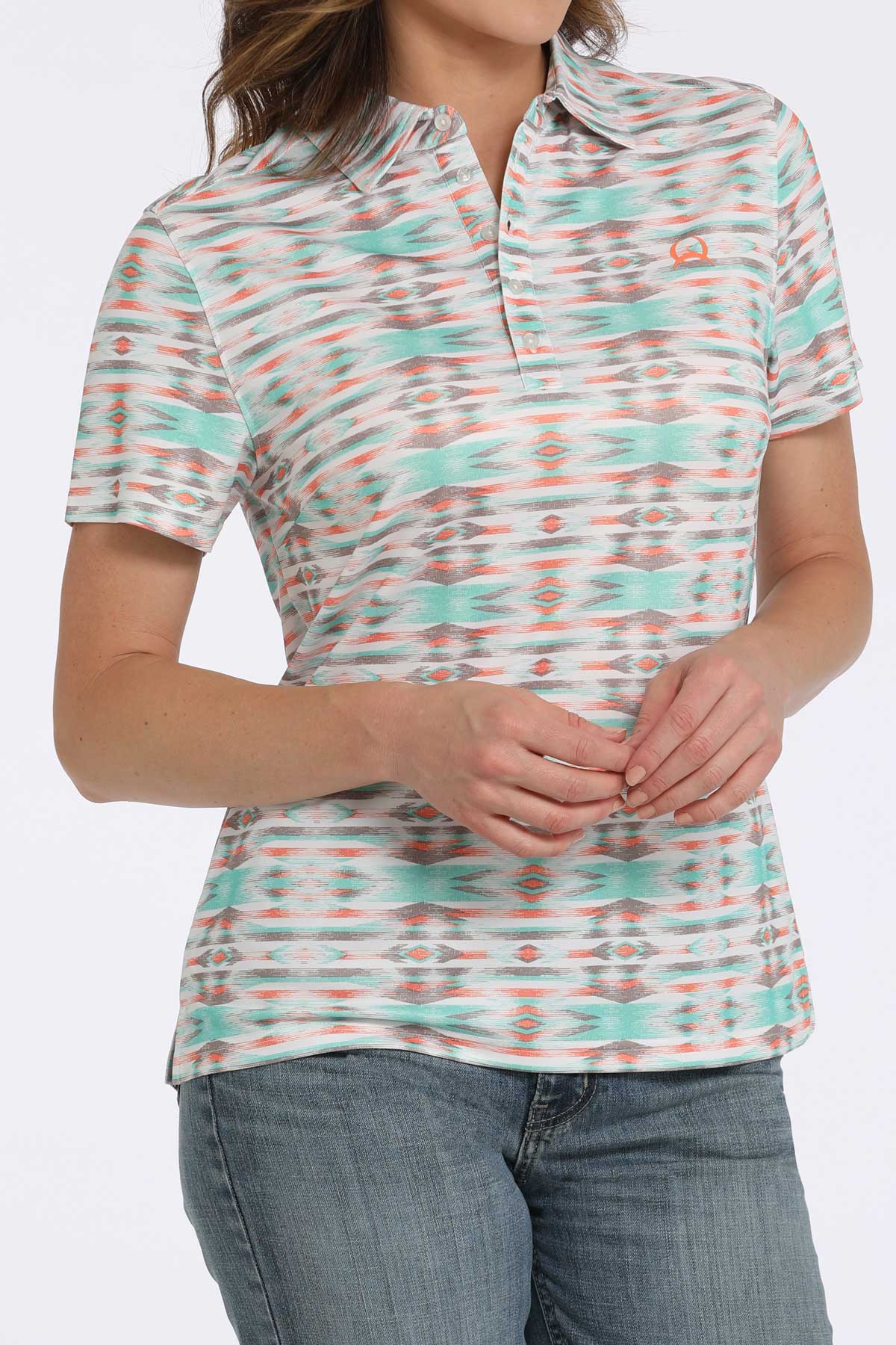 Serape Women's Polo Shirt Cinch®