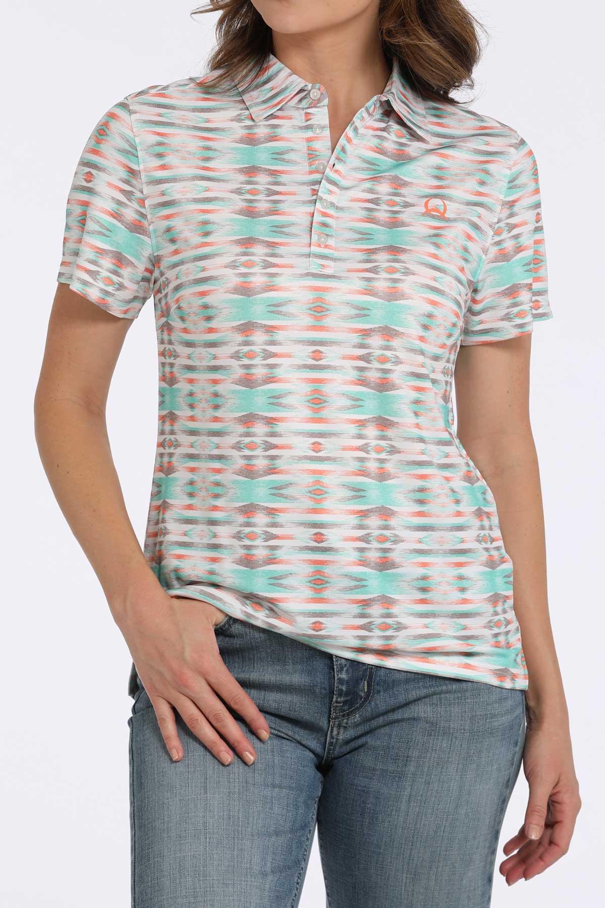 Serape Women's Polo Shirt Cinch®