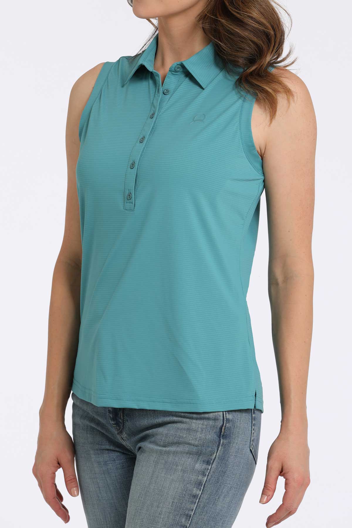 Cyan Polo Women's Tank Top Cinch®