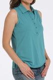Cyan Polo Women's Tank Top Cinch®