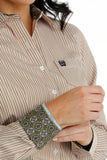 Tencel™ Striped Women's Shirt by Cinch®