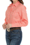Stretch Coral Paisley Women's Shirt by Cinch®
