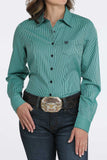 Turquoise Stripe Women's Shirt by Cinch®