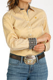 Tencel™ Gold Striped Women's Shirt by Cinch®