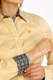 Tencel™ Gold Striped Women's Shirt by Cinch®