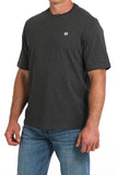 Solid Heather Black Men's T-Shirt by Cinch®