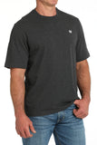 Solid Heather Black Men's T-Shirt by Cinch®