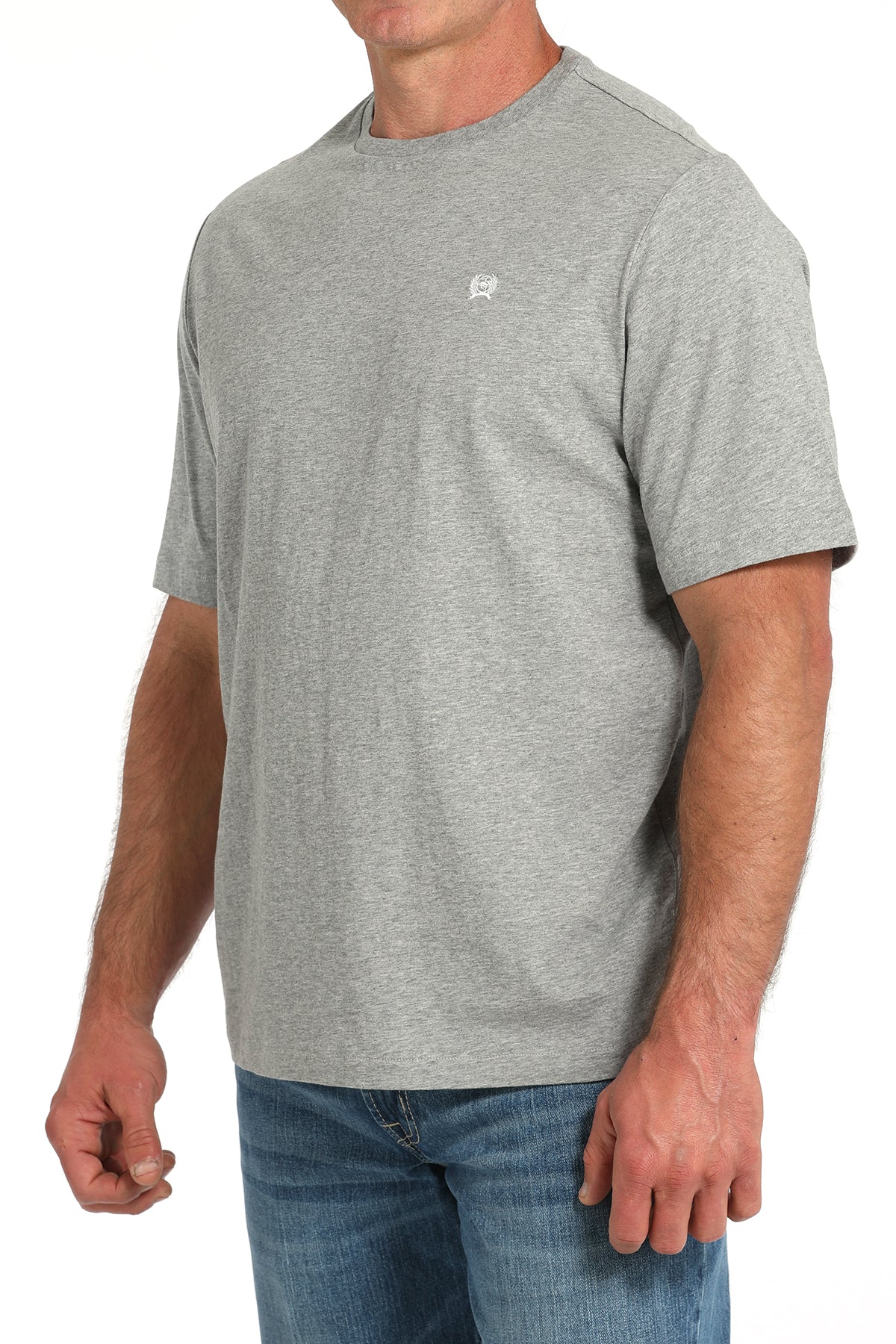 Solid Heather Grey Men's T-Shirt by Cinch®