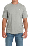 Solid Heather Grey Men's T-Shirt by Cinch®