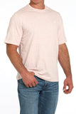 Solid Heather Pink Men's T-Shirt by Cinch®