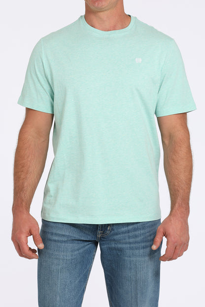 Solid Heather Turquoise Men's T-Shirt by Cinch®