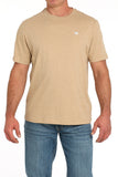 Solid Heather Khaki Men's T-Shirt by Cinch®