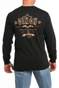 'From the Hip' Long Sleeve Men's T-Shirt by Cinch®