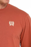 'Land of the Free' Long Sleeve Men's T-Shirt by Cinch®