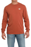 'Land of the Free' Long Sleeve Men's T-Shirt by Cinch®