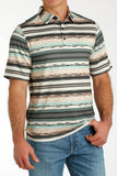 Southwest Print ArenaFlex™ Polo Men's T-Shirt Cinch®