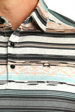 Southwest Print ArenaFlex™ Polo Men's T-Shirt Cinch®