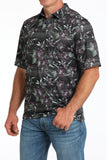 Floral & Stripe ArenaFlex™ Polo Men's T-Shirt Cinch®