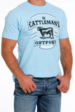 'Cattleman's Outpost' Men's T-Shirt by Cinch®