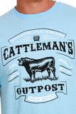 'Cattleman's Outpost' Men's T-Shirt by Cinch®