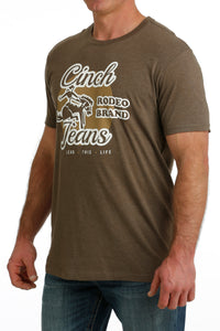 Brown 'Rodeo Brand' Men's T-Shirt by Cinch®