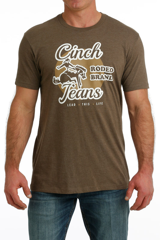 Brown 'Rodeo Brand' Men's T-Shirt by Cinch®