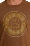 Copper Brown 'All American' Men's T-Shirt by Cinch®