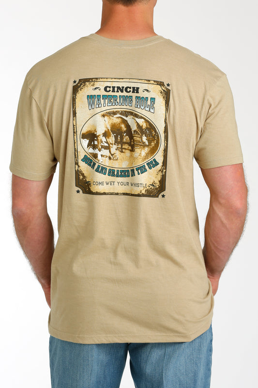 'Watering Hole' Men's T-Shirt by Cinch®