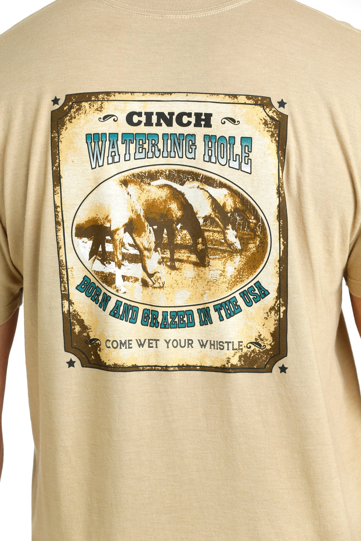 'Watering Hole' Men's T-Shirt by Cinch®