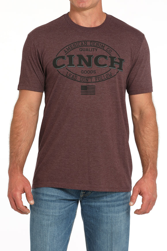 Plum 'Lead Don't Follow' Men's T-Shirt by Cinch®
